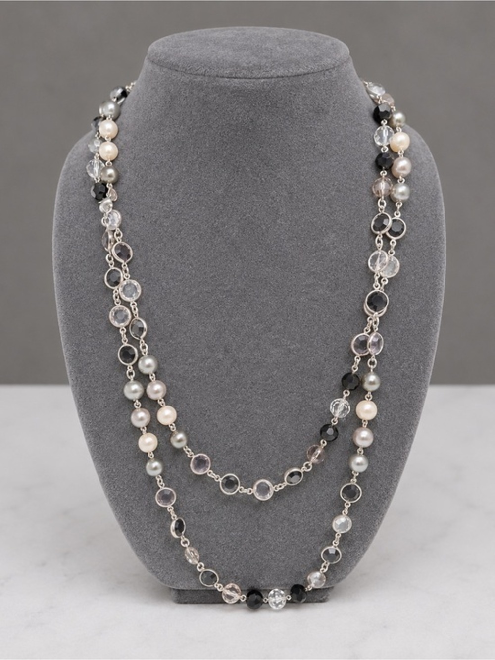 Premier Designs 62" OPULENCE necklace. EUC. #103